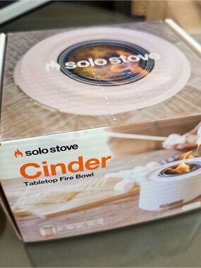 Solo Stove Cinder Tabletop Fire Bowl & Accessories